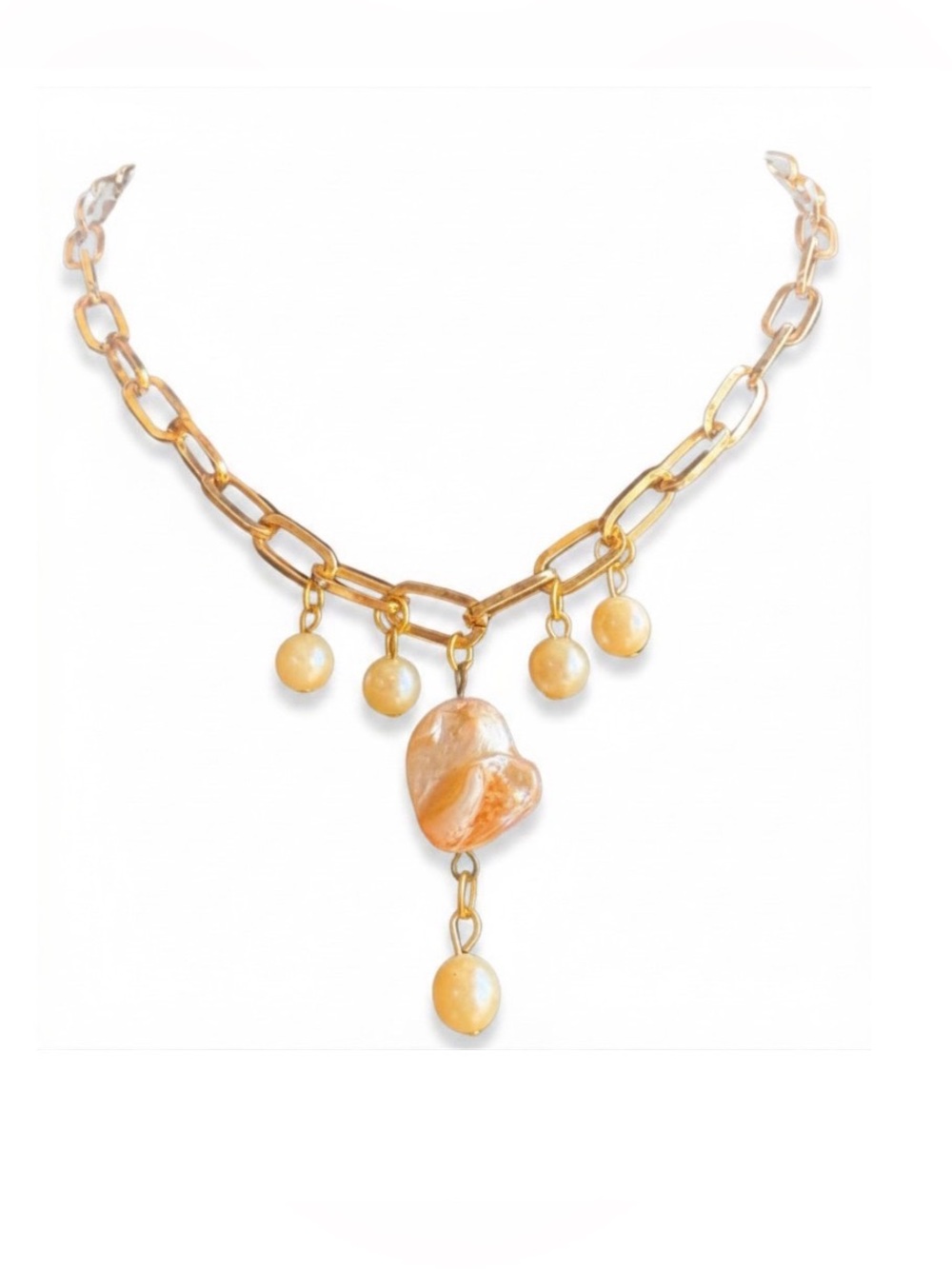 Hand Crafted Abalone and Genuine Pearls